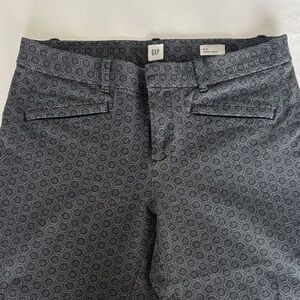 GAP Monochrome Hexagon Print Trousers